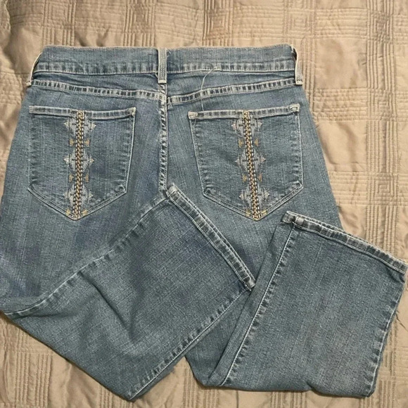NYJD Denim Capris Size 14P - Picture 5 of 5